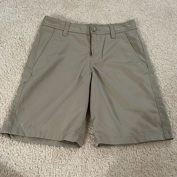 UNDER ARMOUR SIZE 10 DRESS SHORTS - Picture 1 of 8